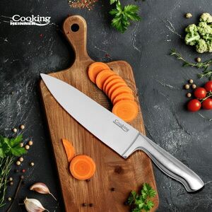Imagine Cutitul bucatarului Stone Chef, Cooking by Heinner, 20 cm, inox, argintiu