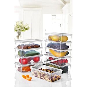 Imagine Set recipiente depozitare, Hermia, 639OKK1146, Transparent