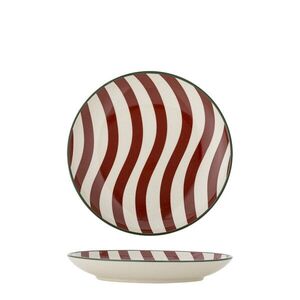Imagine Farfurie pentru desert, Bloomingville, Jolly Waves, 16x3 cm, ceramica, multicolor