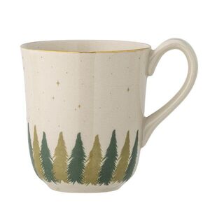 Imagine Cana, Bloomingville, Spruce, 9x10 cm, 350 ml, ceramica, natural