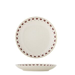 Imagine Farfurie pentru desert, Bloomingville, Jolly Heats, 16x3 cm, ceramica, multicolor