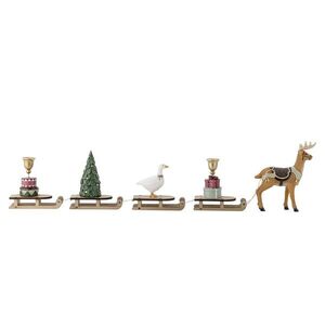 Imagine Decoratiune, Bloomingville, Dasher, 87x5x16.5 cm, polirasina/MDF, multicolor