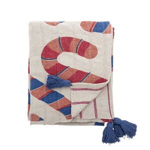 Imagine Patura, Bloomingville, Candice, 160x130 cm, amestec bumbac, multicolor