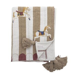 Imagine Patura, Bloomingville, Merry-go-round, 160x130 cm, amestec bumbac, multicolor