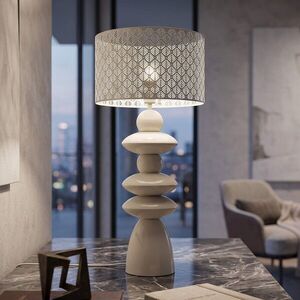 Imagine Lampa de masa, Daphne, Mauro Ferretti, metal, 1 x E27, 40W, 33x71 cm, crem