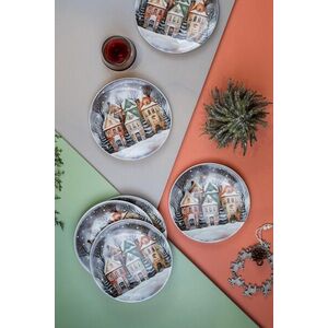 Imagine Set platouri servire desert, Hermia, 710KTP3737, Multicolor