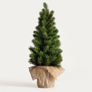 Imagine Brad artificial Oppla, Homla, 55 cm, plastic, verde/bej