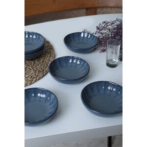Imagine Set de boluri pentru aperitive (6 piese), L'essentiel Maison, 275KRM2432, Antibacterian, Albastru inchis
