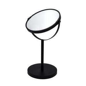 Imagine Oglinda cosmetica stativa, Ridder, negru, metal/sticla, diametru Ø 17 cm, marire 1x / 5x, Pocahontas M