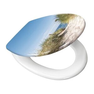 Imagine Capac WC cu inchidere lenta, multicolor, duroplast, Borkum