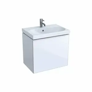 Imagine Baza lavoar Geberit Acanto 60x42xH54 cm cu un sertar