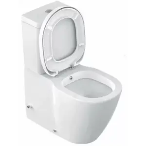 Imagine Set PROMO Vas WC cu functie de bideu Ideal Standard Connect 66x36 cm cu rezervor, capac inchidere lenta si baterie