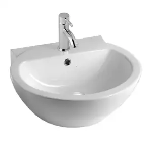 Imagine Lavoar pe blat Gala Loop alb 51.5x48 cm