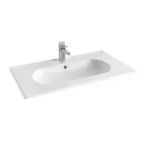 Imagine Lavoar pe mobilier Gala Klea alb 81x46 cm