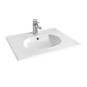 Imagine Lavoar pe mobilier Gala Klea alb 61x46 cm
