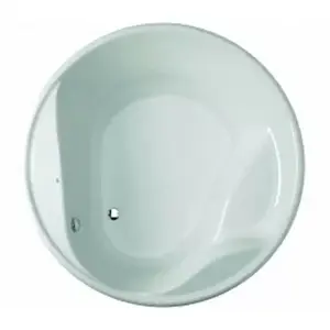 Imagine Cada rotunda Gala Omega acril Ø160 cm alb