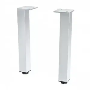 Imagine Set 2 picioare mobilier Gala Sion 27 cm crom lucios
