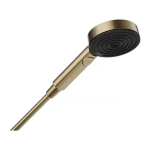 Imagine Para dus Hansgrohe Pulsify Select S Relaxation cu 3 tipuri de jet bronz periat