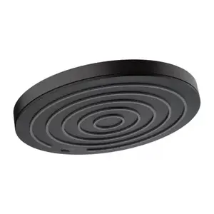 Imagine Palarie dus rotunda Hansgrohe Pulsify S negru mat cu 1 tip de jet