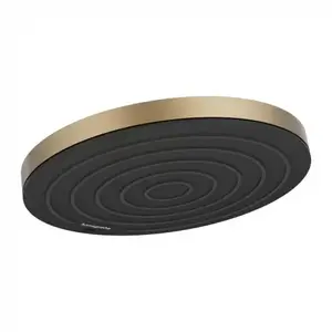 Imagine Palarie dus rotunda Hansgrohe Pulsify S bronz periat cu 1 tip de jet