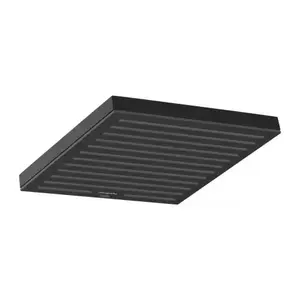 Imagine Palarie dus patrata Hansgrohe Pulsify E 260 negru mat cu 1 tip de jet
