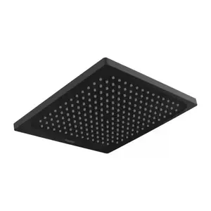 Imagine Palarie dus patrata Hansgrohe Crometta E 240 negru mat cu 1 tip de jet