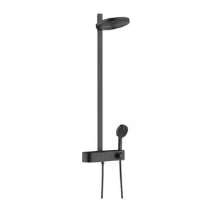 Imagine Sistem dus cu baterie dus termostatica Hansgrohe Pulsify S negru mat