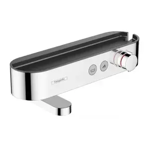 Imagine Baterie cada si dus termostatata Hansgrohe ShowerTablet Select crom lucios
