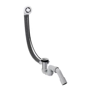 Imagine Sifon cada cu preaplin Hansgrohe Flexaplus standard fara ornament