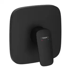 Imagine Baterie dus incastrata Hansgrohe Logis negru mat monocomanda