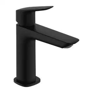 Imagine Baterie lavoar Hansgrohe Logis Fine 110 negru mat cu ventil pop-up