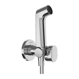 Imagine Sistem dus incastrat igiena intima Hansgrohe S EcoSmart crom lucios
