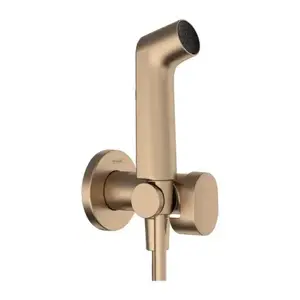 Imagine Sistem dus incastrat igiena intima Hansgrohe S EcoSmart bronz periat