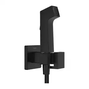 Imagine Sistem dus incastrat igiena intima Hansgrohe E EcoSmart negru mat