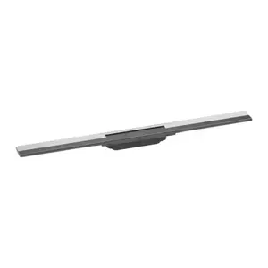 Imagine Grila pentru rigola dus Hansgrohe RainDrain Flex ajustabil crom 80 cm
