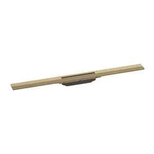 Imagine Grila pentru rigola dus Hansgrohe RainDrain Flex ajustabil bronz periat 80 cm