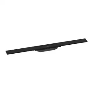 Imagine Grila pentru rigola dus Hansgrohe RainDrain Flex ajustabil negru mat 80 cm