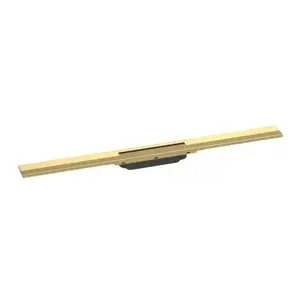 Imagine Grila pentru rigola dus Hansgrohe RainDrain Flex ajustabil auriu lucios 80 cm