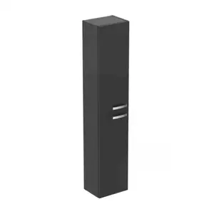 Imagine Dulap inalt suspendat Ideal Standard Tempo 30x150 cm gri lucios 2 usi