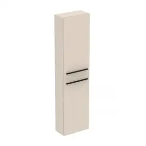Imagine Dulap inalt suspendat Ideal Standard i.life S 40x160 cm bej nisipiu mat 2 usi
