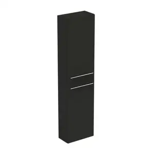 Imagine Dulap inalt suspendat Ideal Standard i.life S 40x160 cm gri-carbon mat 2 usi
