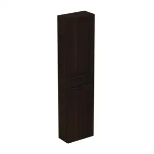 Imagine Dulap inalt suspendat Ideal Standard i.life S 40x160 cm stejar cafeniu 2 usi