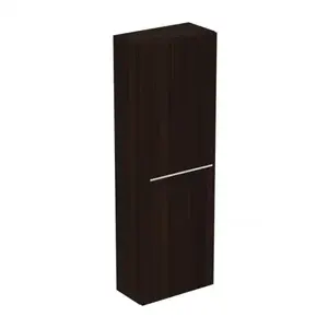Imagine Dulap inalt suspendat Ideal Standard i.life S 40x120 cm stejar cafeniu 1 usa
