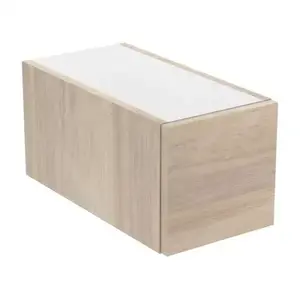 Imagine Dulap suspendat Ideal Standard Adapto 25x24.5 cm lemn maro deschis 1 sertar