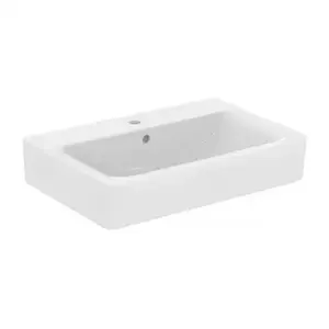 Imagine Lavoar pe blat Ideal Standard Connect Cube alb lucios 70x46 cm