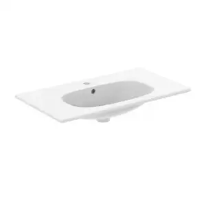 Imagine Lavoar pe mobilier Ideal Standard Tesi alb mat 82.5x45 cm