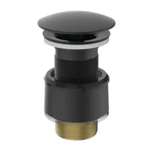 Imagine Ventil pentru lavoare fara preaplin Ideal Standard Multisuite negru mat