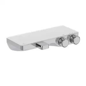 Imagine Baterie cada si dus termostatica Ideal Standard Ceratherm S200 crom lucios