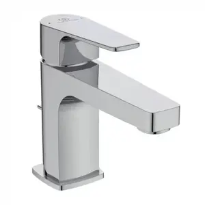 Imagine Baterie lavoar Ideal Standard Cerafine D H80 crom lucios cu ventil