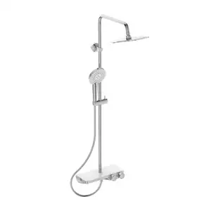 Imagine Sistem dus cu baterie termostatica Ideal Standard Ceratherm S200 crom lucios